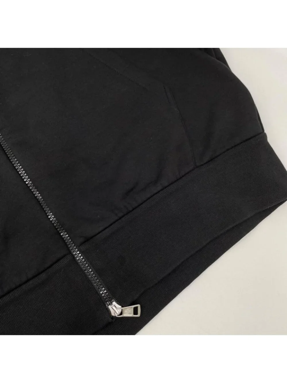 Moncler Black Felpa Con Cappuccio Hoodie XL